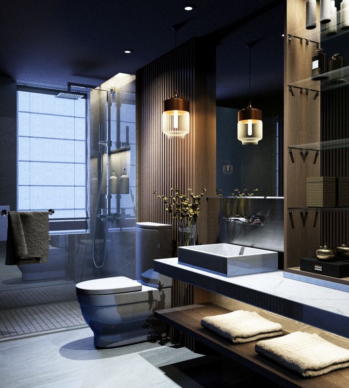 Elegant Bathroom Lighting
