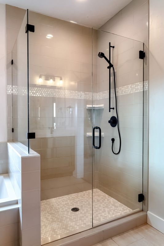 Finished Modern Shower